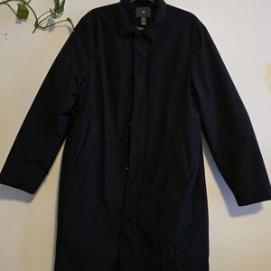 H&M Men's Black Trench Coat